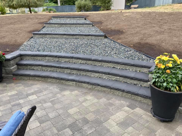 hoedown excavating, nanaimo landscaping, landscaping services